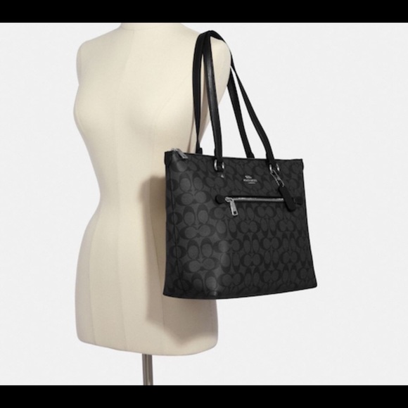 Authentic Coach Signature Handbag & Tech Wallet - Picture 3 of 5